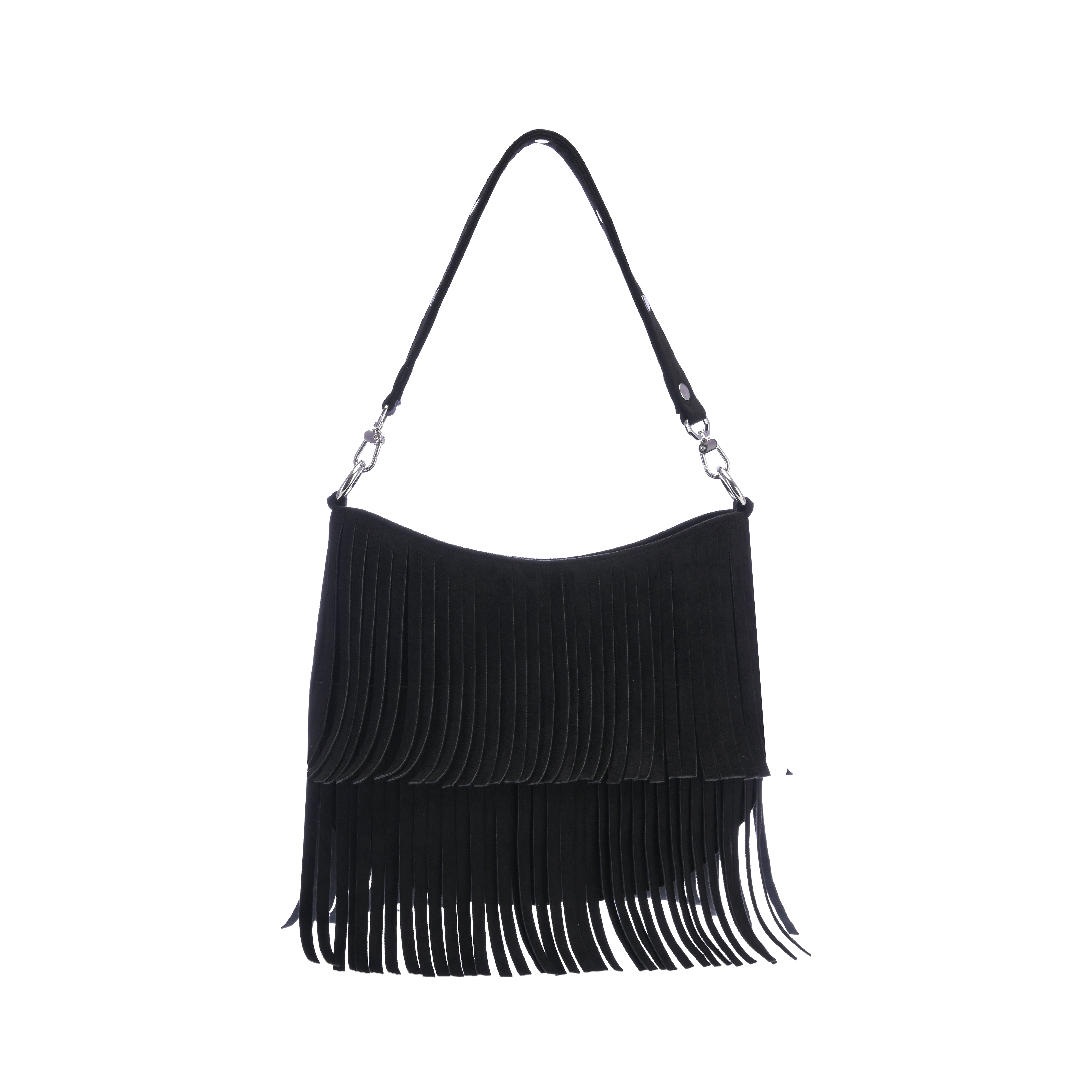 Boho Fringe - Black